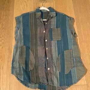 Wings Hawaii button down shirt